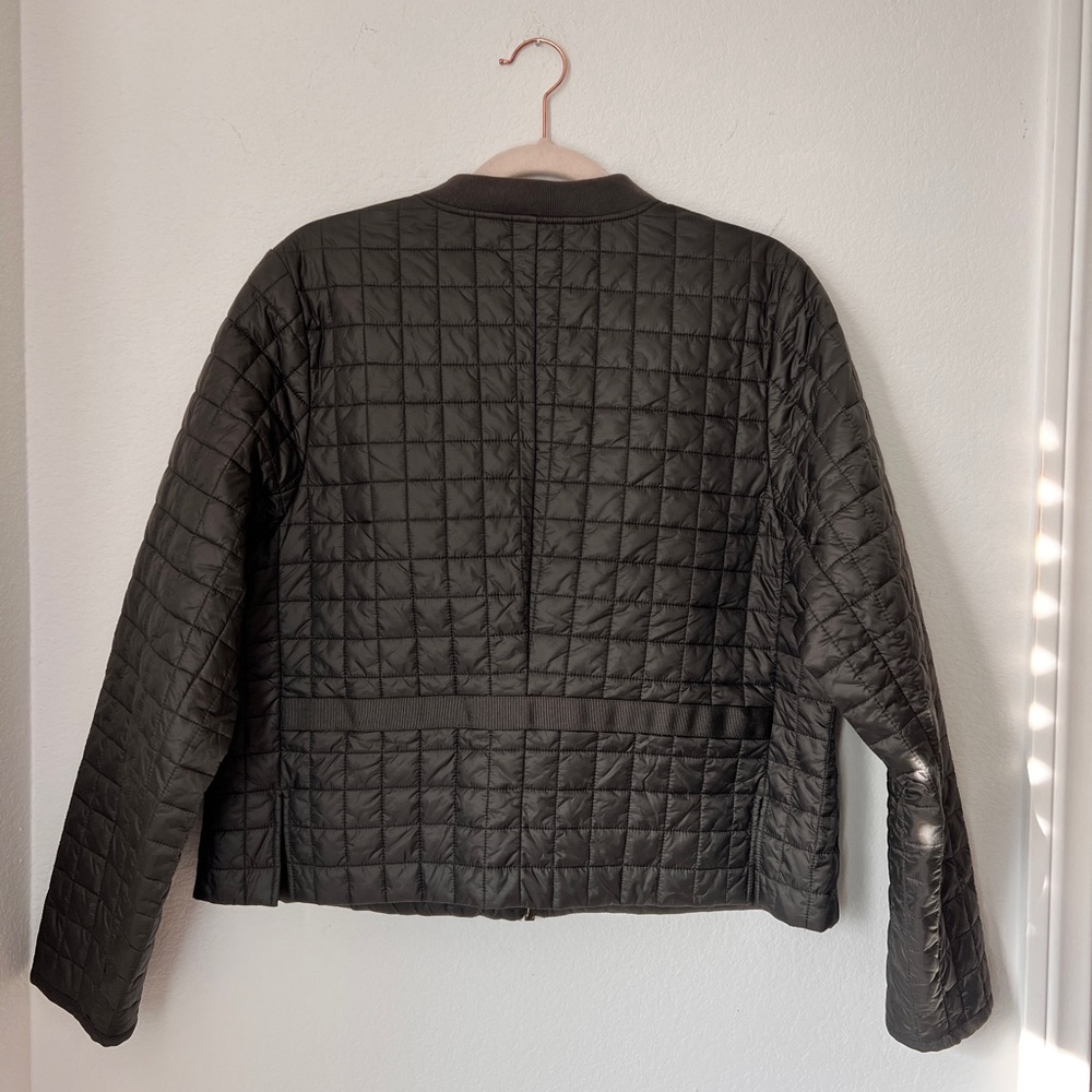 Athleta Dark Green Softshell Lightweight Full Zip… - image 2